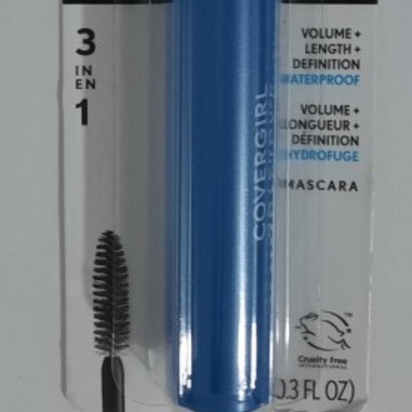 🟢 $ 5.00 COVERGIRL PROFESSIONAL MASCARA  VERY BLACK  # 225 WATERPROOF - Picture 5 of 5